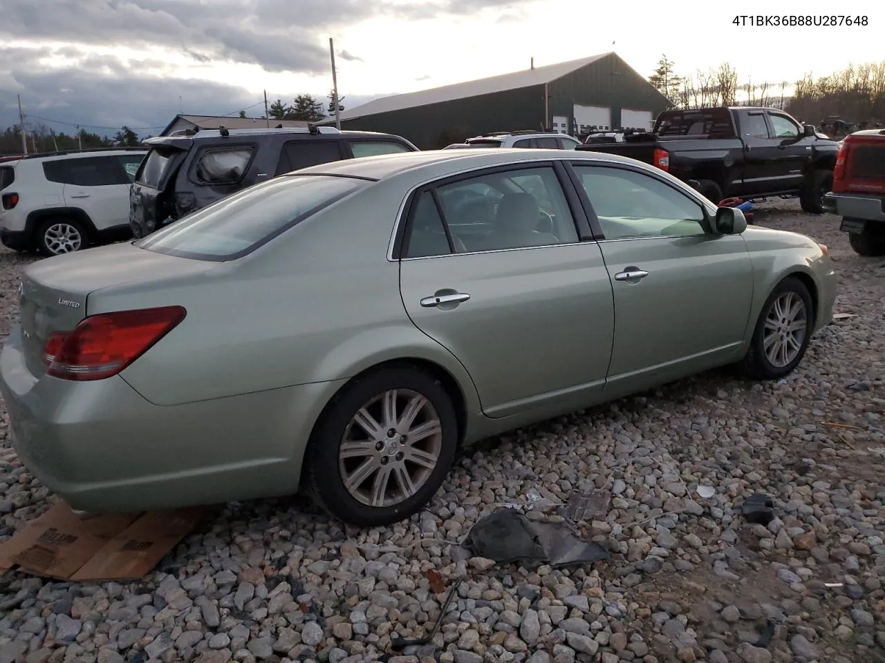 2008 Toyota Avalon Xl VIN: 4T1BK36B88U287648 Lot: 79629264