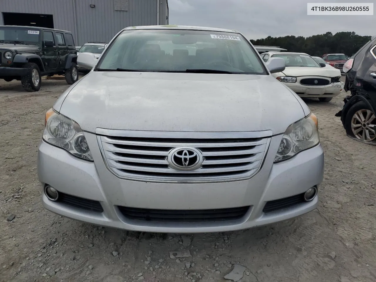 2008 Toyota Avalon Xl VIN: 4T1BK36B98U260555 Lot: 79888194