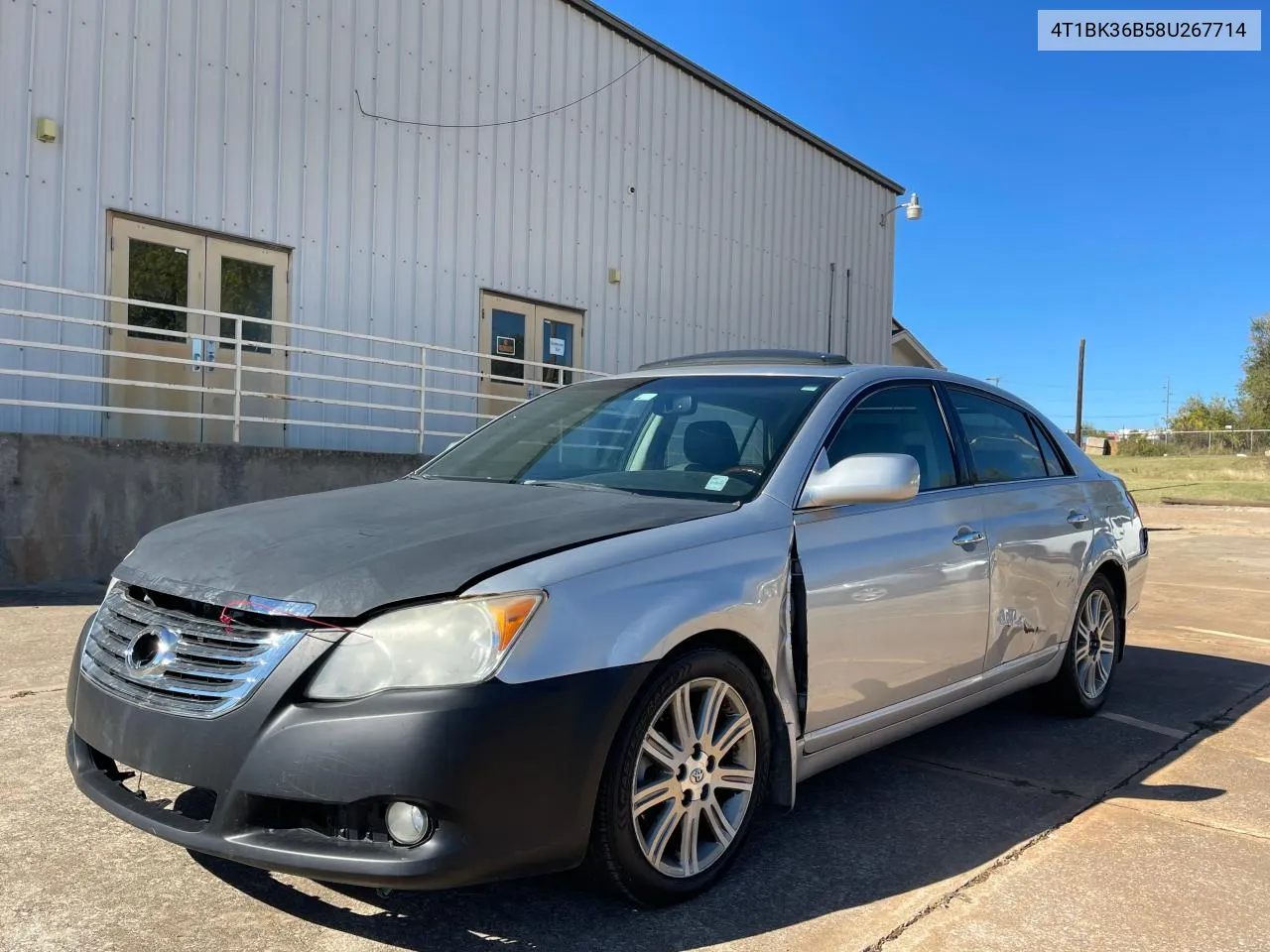 2008 Toyota Avalon Xl VIN: 4T1BK36B58U267714 Lot: 79895154