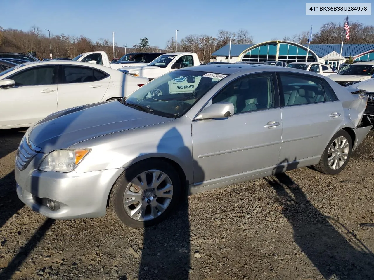 2008 Toyota Avalon Xl VIN: 4T1BK36B38U284978 Lot: 80572454