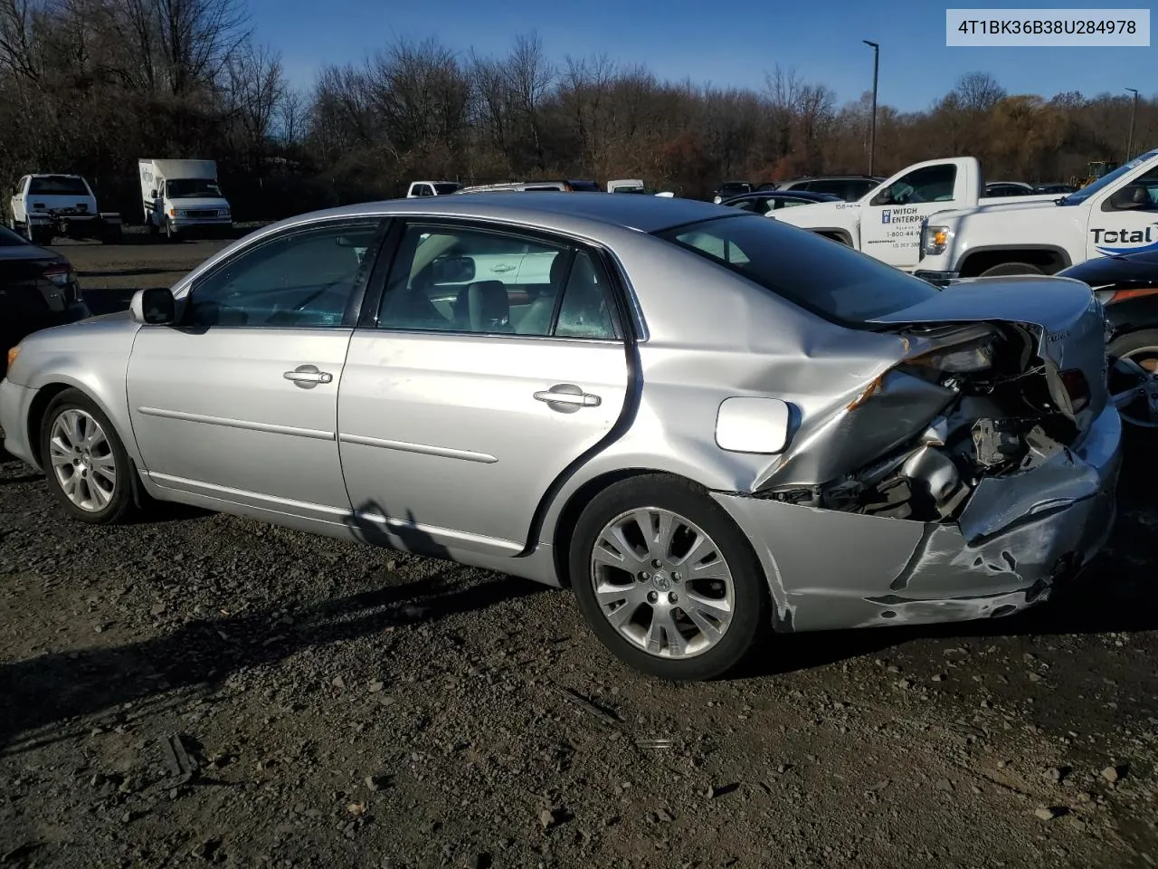 2008 Toyota Avalon Xl VIN: 4T1BK36B38U284978 Lot: 80572454