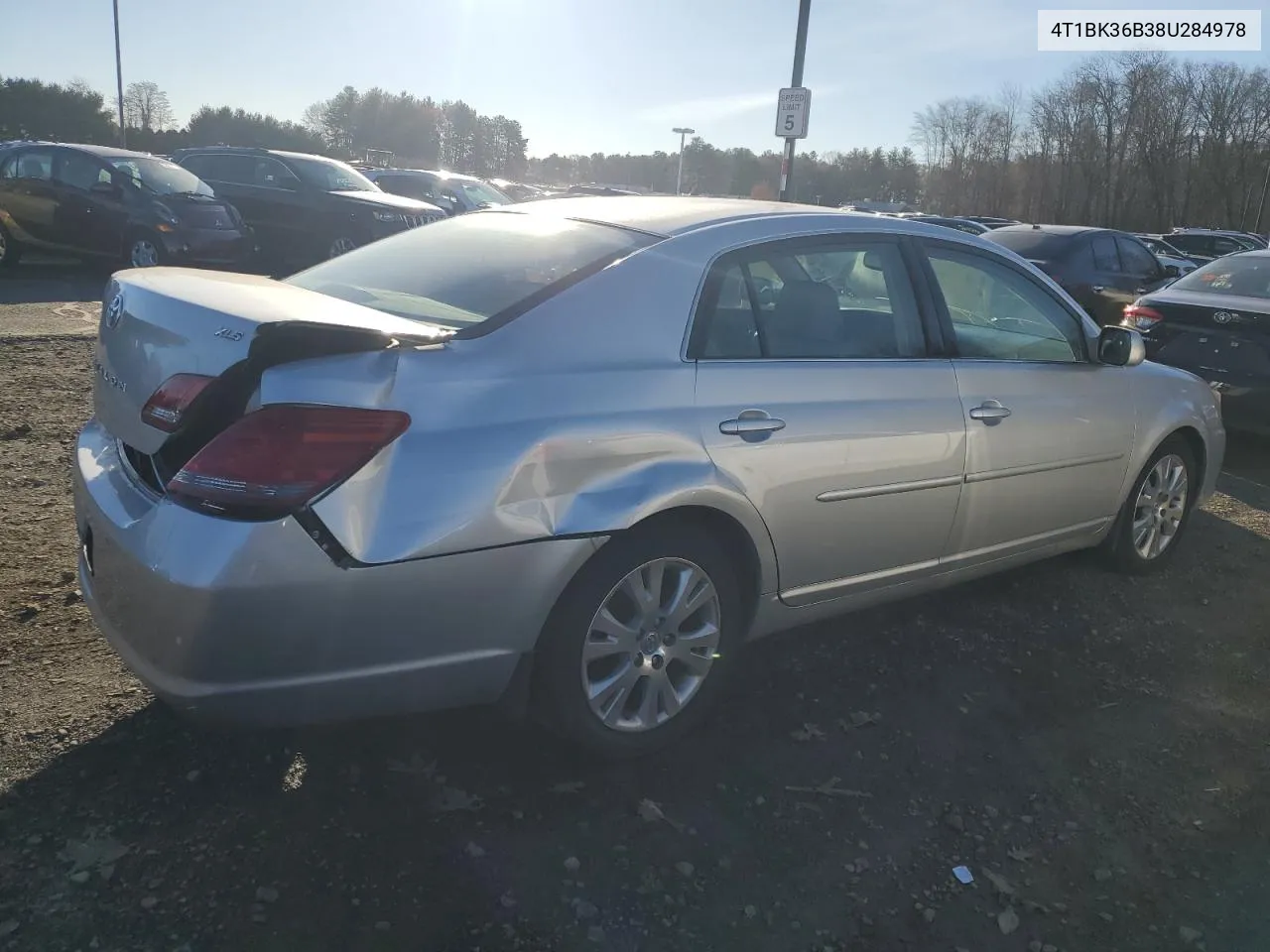 2008 Toyota Avalon Xl VIN: 4T1BK36B38U284978 Lot: 80572454