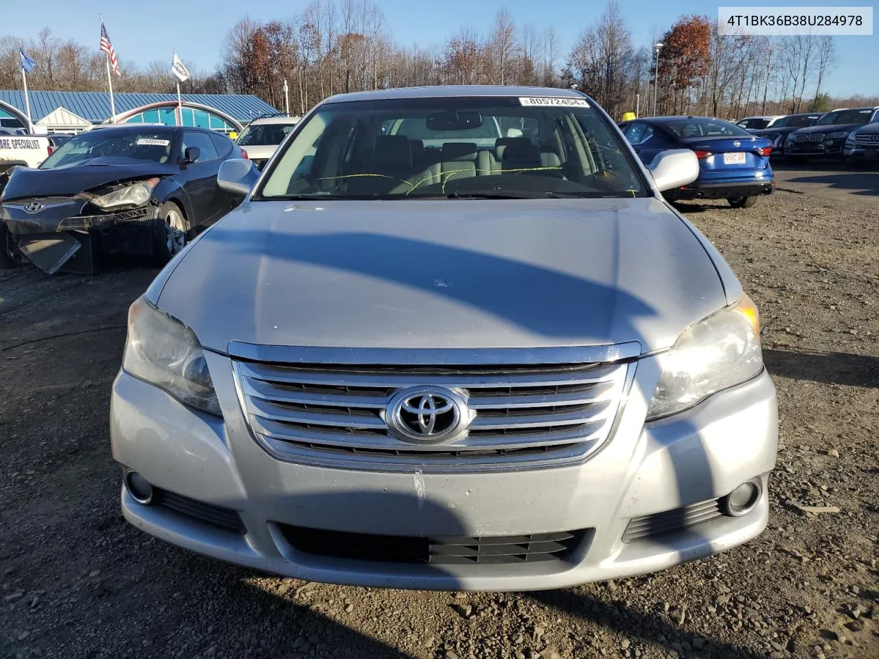 2008 Toyota Avalon Xl VIN: 4T1BK36B38U284978 Lot: 80572454