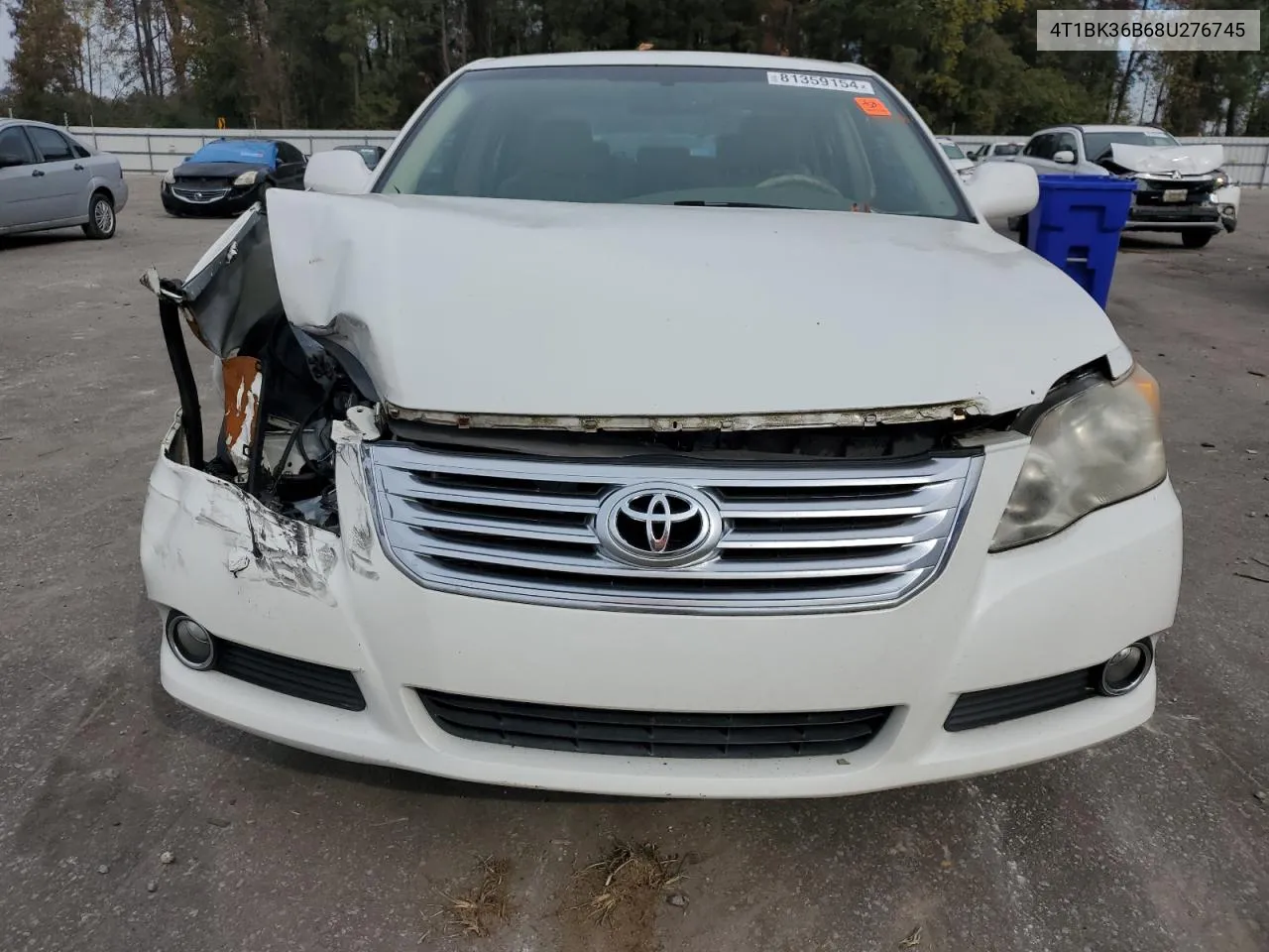 2008 Toyota Avalon Xl VIN: 4T1BK36B68U276745 Lot: 81359154