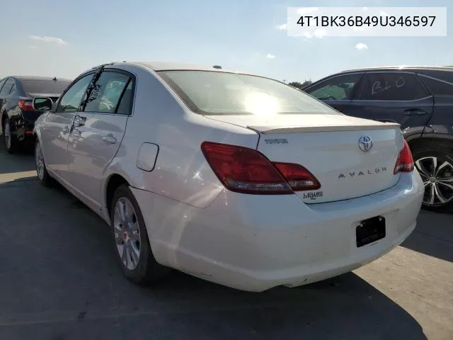 2009 Toyota Avalon Xl VIN: 4T1BK36B49U346597 Lot: 59874993