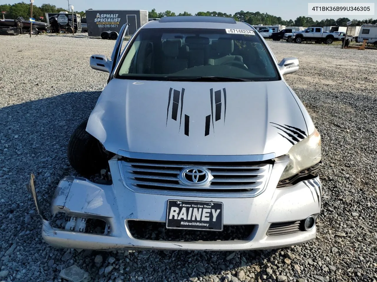 2009 Toyota Avalon Xl VIN: 4T1BK36B99U346305 Lot: 67148234