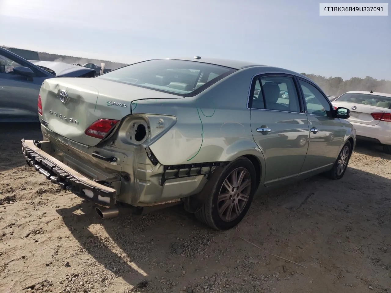 2009 Toyota Avalon Xl VIN: 4T1BK36B49U337091 Lot: 70751294