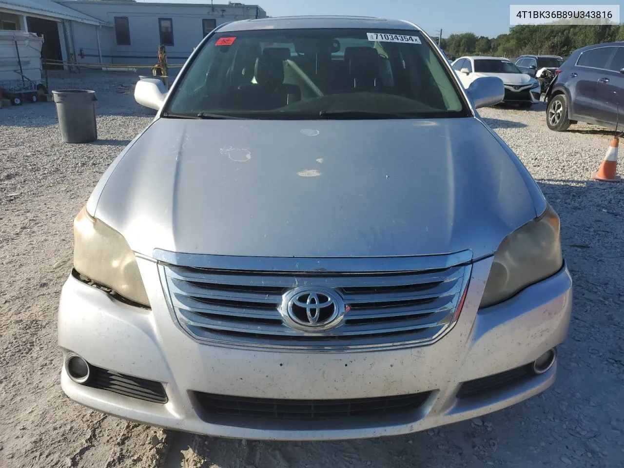 2009 Toyota Avalon Xl VIN: 4T1BK36B89U343816 Lot: 71034354