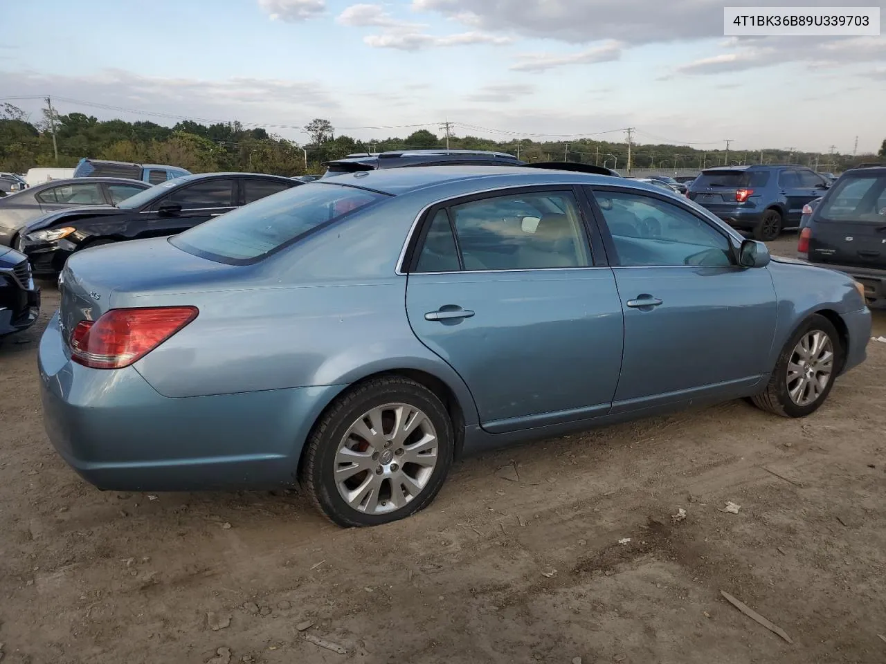 2009 Toyota Avalon Xl VIN: 4T1BK36B89U339703 Lot: 73713684