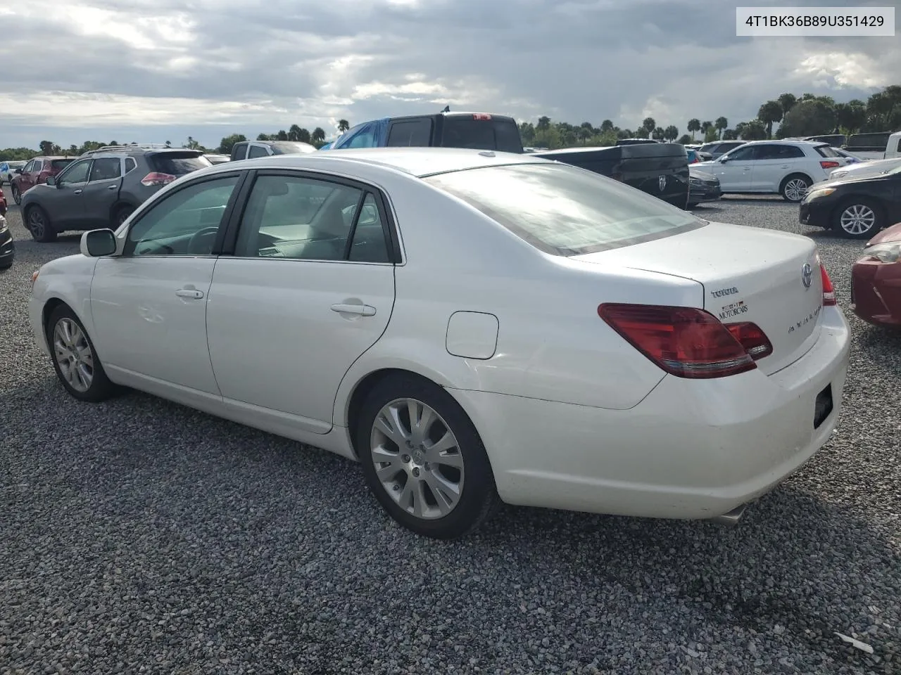 2009 Toyota Avalon Xl VIN: 4T1BK36B89U351429 Lot: 74192624