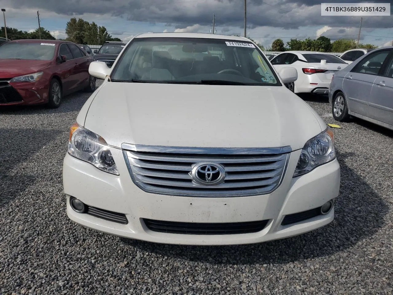 2009 Toyota Avalon Xl VIN: 4T1BK36B89U351429 Lot: 74192624