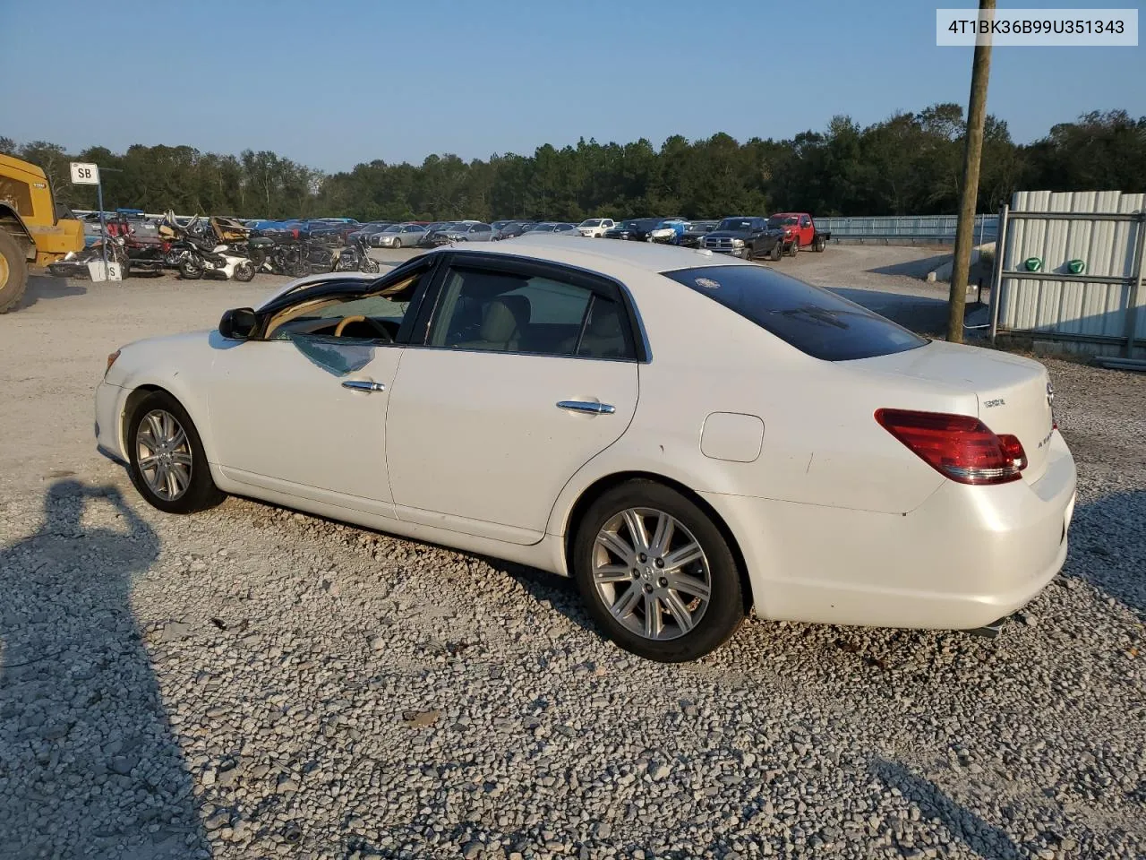 2009 Toyota Avalon Xl VIN: 4T1BK36B99U351343 Lot: 74817514