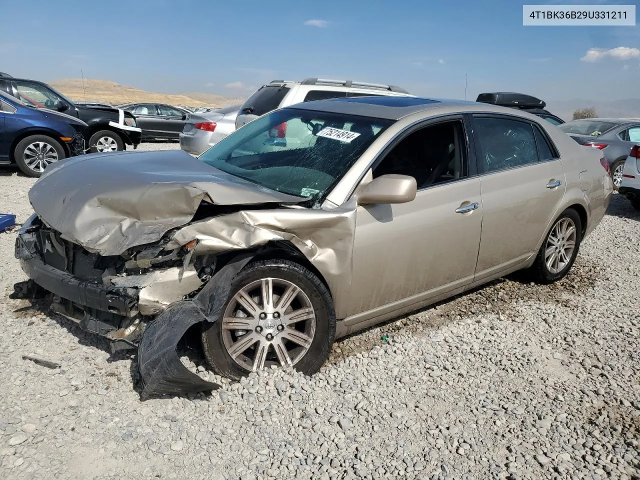 2009 Toyota Avalon Xl VIN: 4T1BK36B29U331211 Lot: 75214914