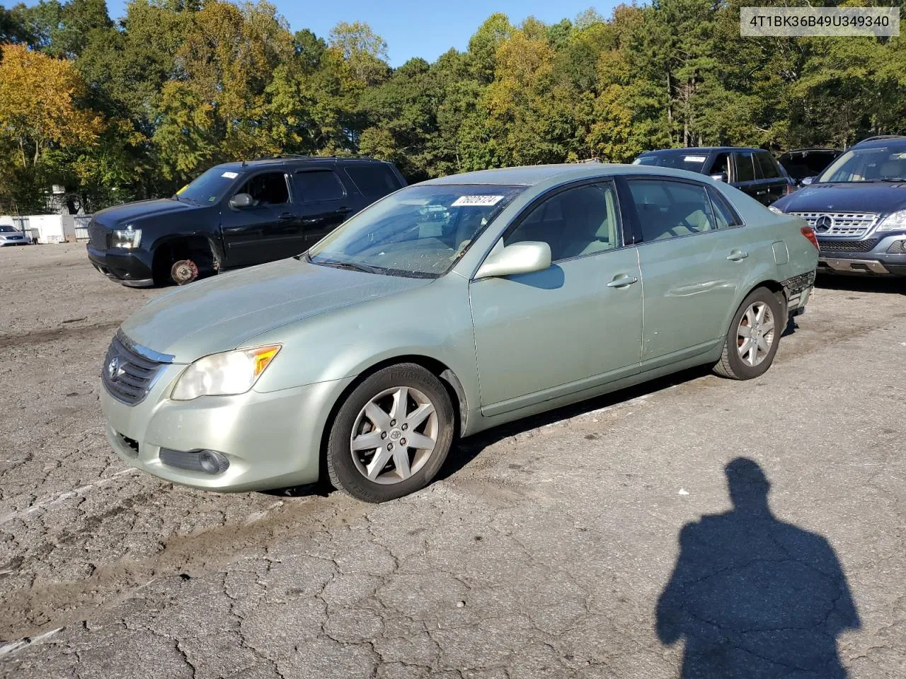 2009 Toyota Avalon Xl VIN: 4T1BK36B49U349340 Lot: 76026124