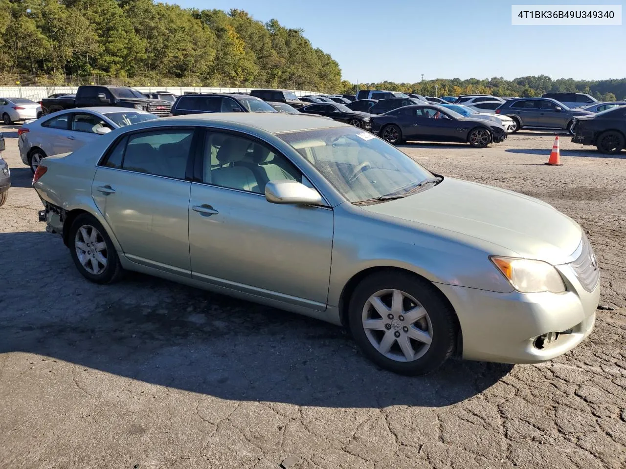 2009 Toyota Avalon Xl VIN: 4T1BK36B49U349340 Lot: 76026124