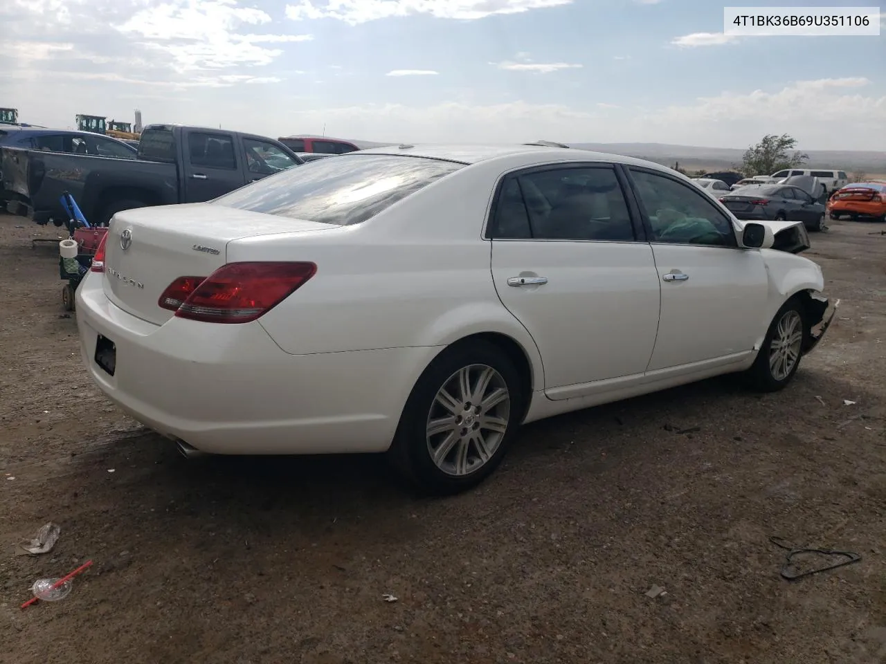 2009 Toyota Avalon Xl VIN: 4T1BK36B69U351106 Lot: 76405934