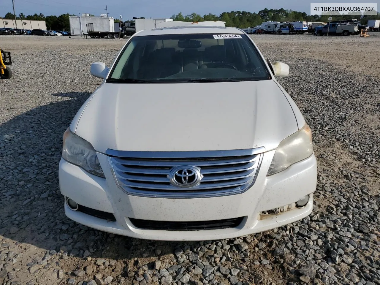 2010 Toyota Avalon Xl VIN: 4T1BK3DBXAU364707 Lot: 47645664