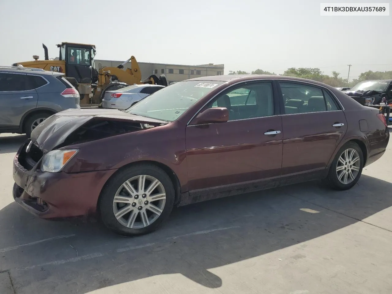 2010 Toyota Avalon Xl VIN: 4T1BK3DBXAU357689 Lot: 65110074