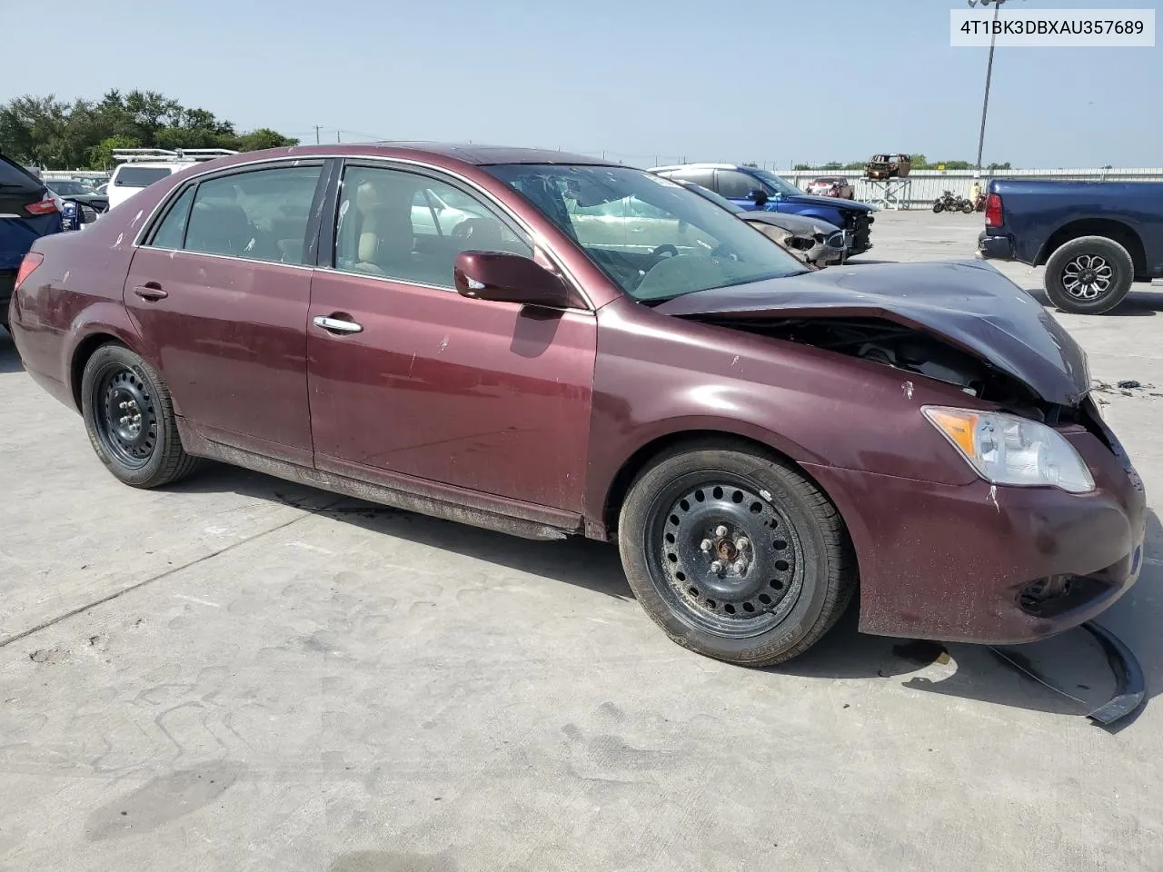 2010 Toyota Avalon Xl VIN: 4T1BK3DBXAU357689 Lot: 65110074