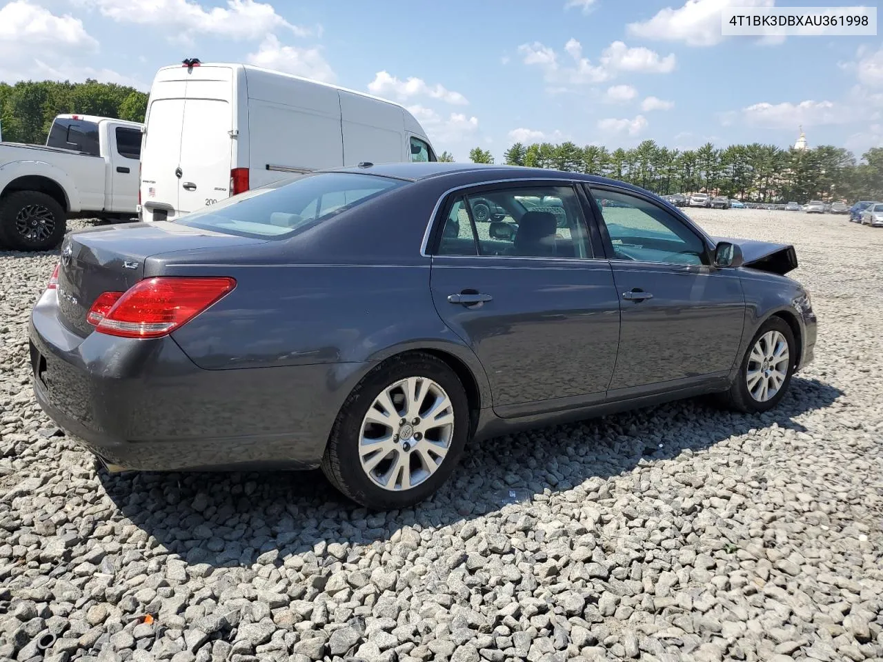 4T1BK3DBXAU361998 2010 Toyota Avalon Xl