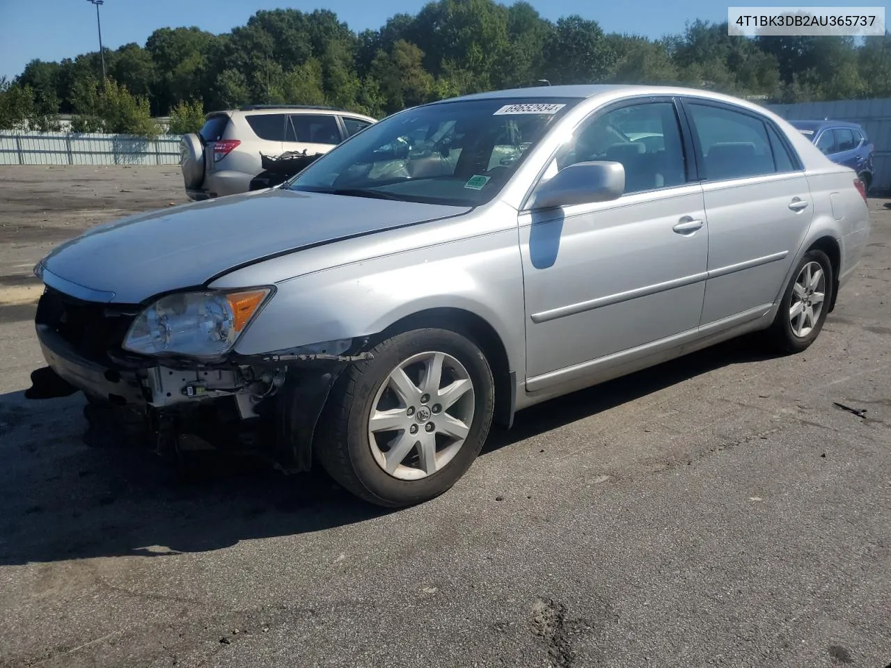 2010 Toyota Avalon Xl VIN: 4T1BK3DB2AU365737 Lot: 69652934