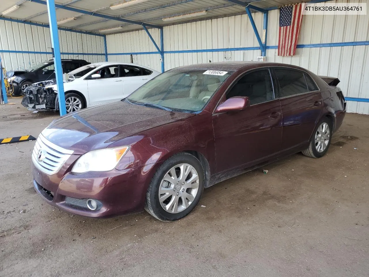 2010 Toyota Avalon Xl VIN: 4T1BK3DB5AU364761 Lot: 71306954