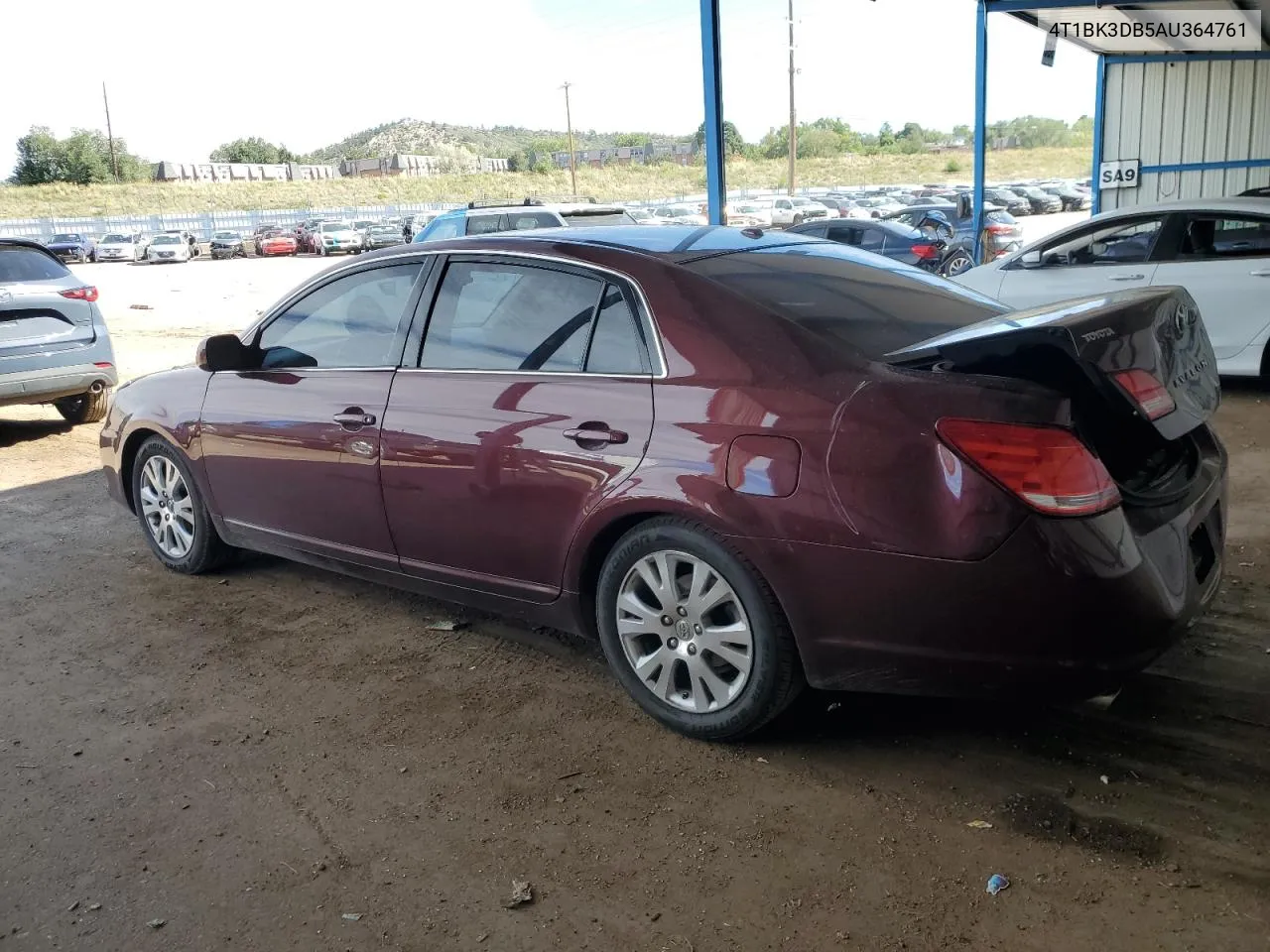 2010 Toyota Avalon Xl VIN: 4T1BK3DB5AU364761 Lot: 71306954