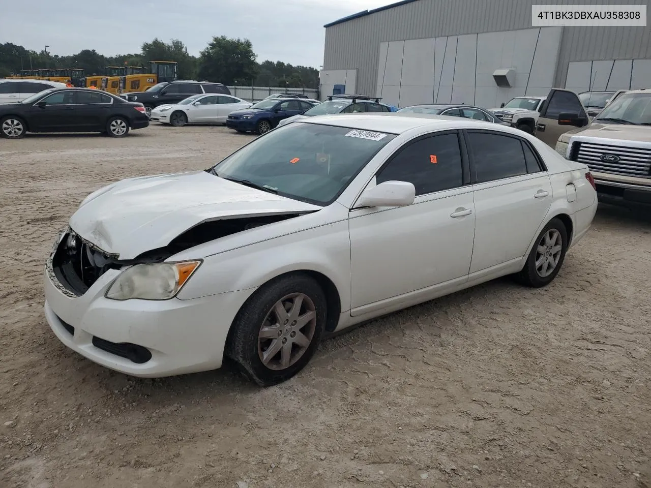 2010 Toyota Avalon Xl VIN: 4T1BK3DBXAU358308 Lot: 72978944