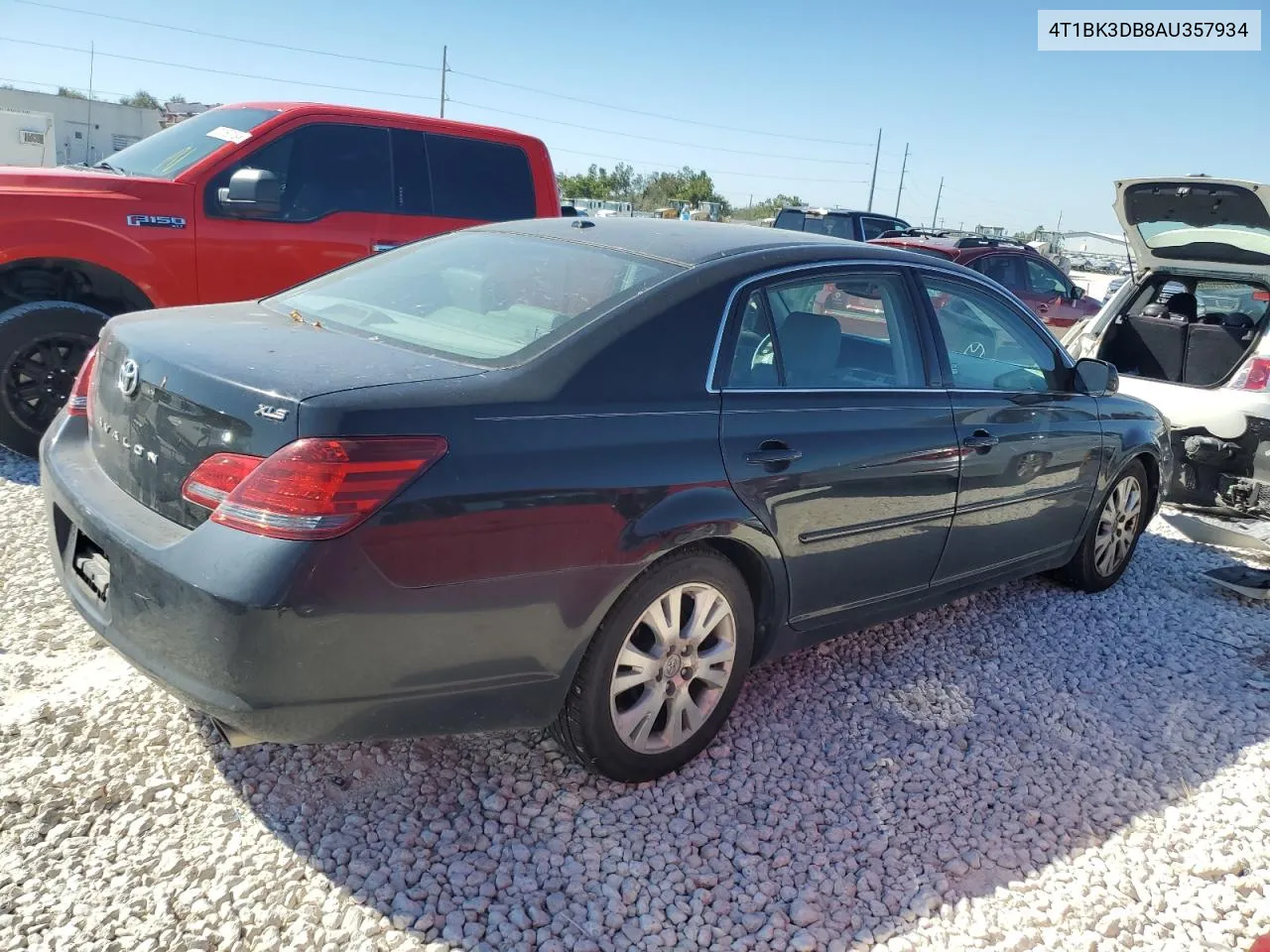 2010 Toyota Avalon Xl VIN: 4T1BK3DB8AU357934 Lot: 73087674