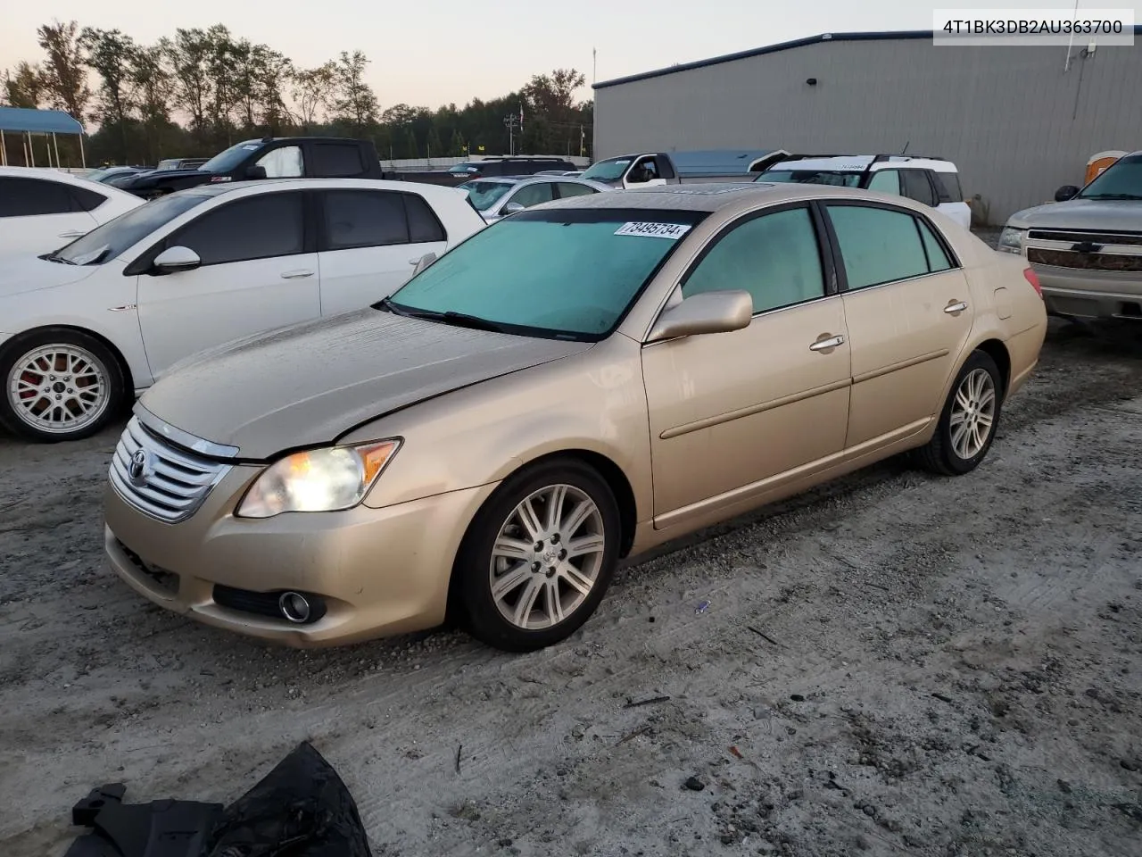 2010 Toyota Avalon Xl VIN: 4T1BK3DB2AU363700 Lot: 73495734