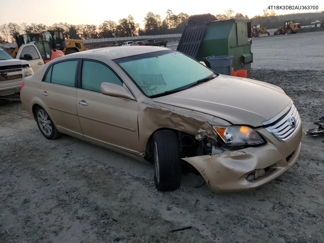 2010 Toyota Avalon Xl VIN: 4T1BK3DB2AU363700 Lot: 73495734