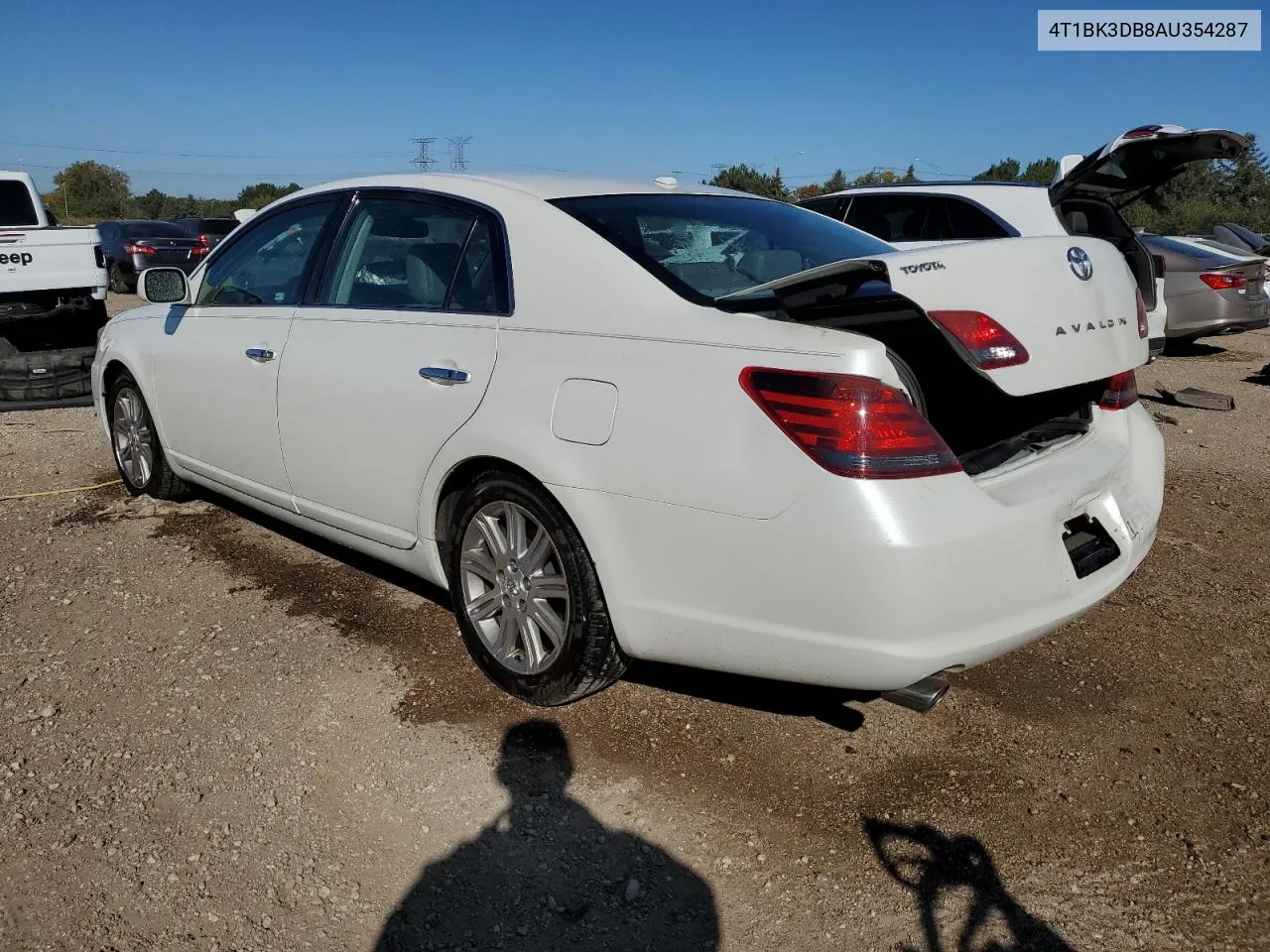 2010 Toyota Avalon Xl VIN: 4T1BK3DB8AU354287 Lot: 73555674