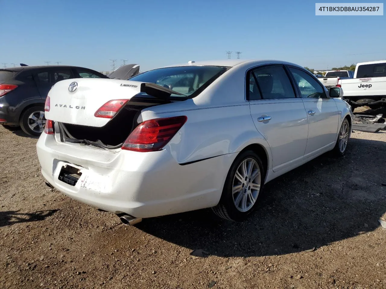 2010 Toyota Avalon Xl VIN: 4T1BK3DB8AU354287 Lot: 73555674