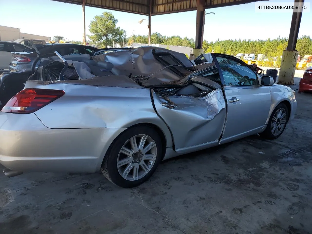 2010 Toyota Avalon Xl VIN: 4T1BK3DB6AU358175 Lot: 74109594