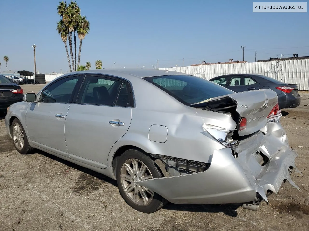 2010 Toyota Avalon Xl VIN: 4T1BK3DB7AU365183 Lot: 74796054