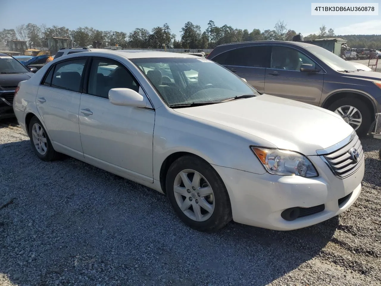 2010 Toyota Avalon Xl VIN: 4T1BK3DB6AU360878 Lot: 75133814