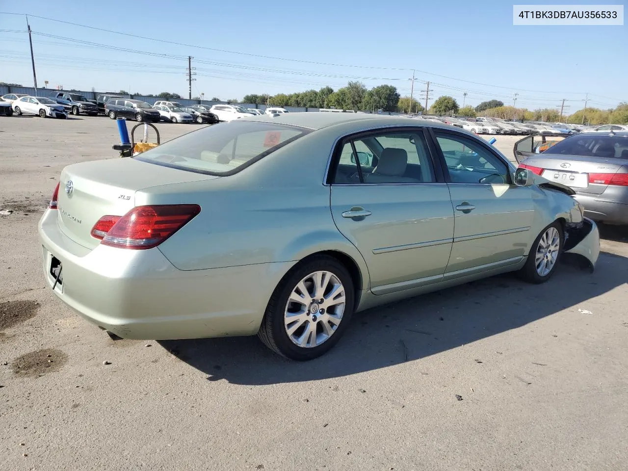 2010 Toyota Avalon Xl VIN: 4T1BK3DB7AU356533 Lot: 75498144