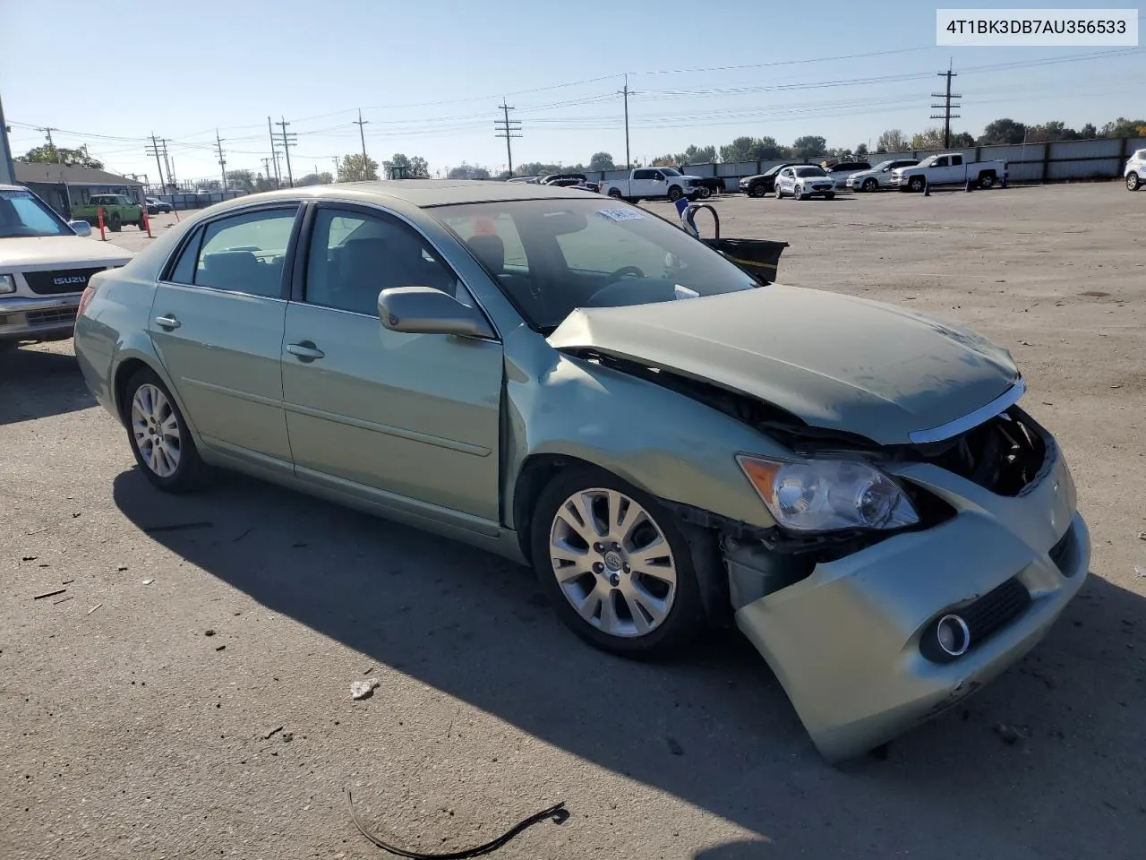 2010 Toyota Avalon Xl VIN: 4T1BK3DB7AU356533 Lot: 75498144