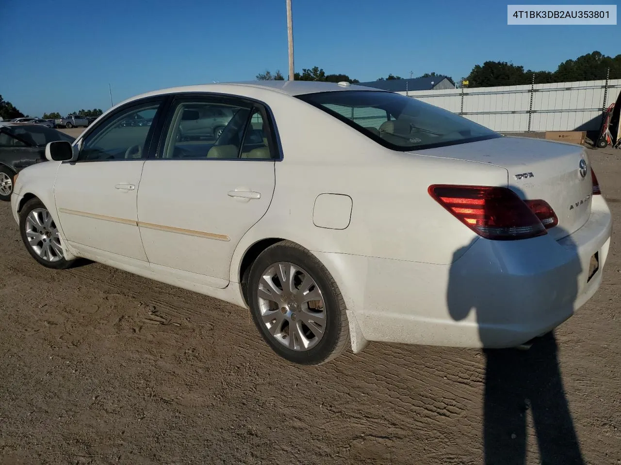 2010 Toyota Avalon Xl VIN: 4T1BK3DB2AU353801 Lot: 75702664