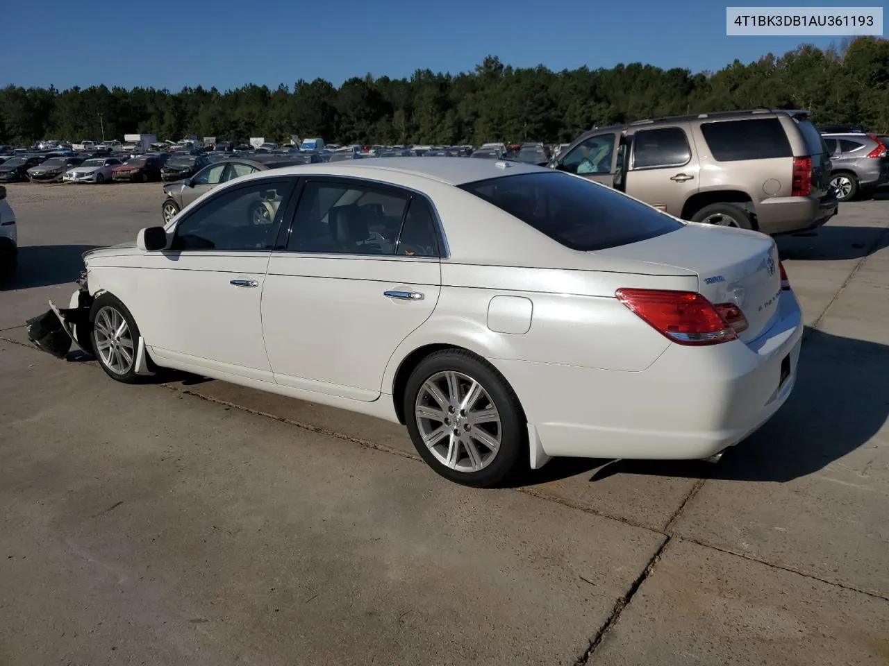 2010 Toyota Avalon Xl VIN: 4T1BK3DB1AU361193 Lot: 76280854