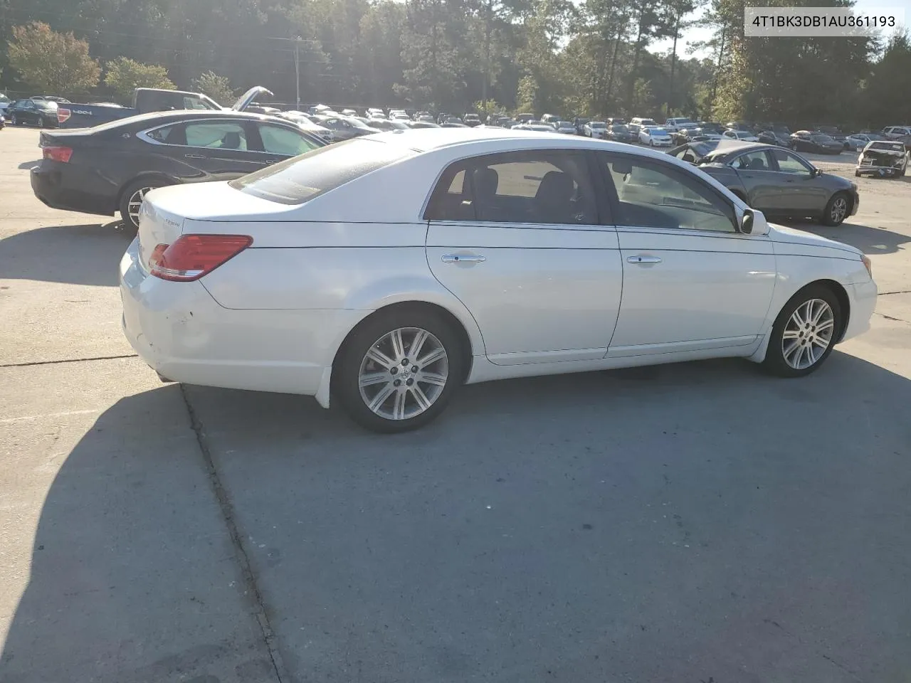 2010 Toyota Avalon Xl VIN: 4T1BK3DB1AU361193 Lot: 76280854