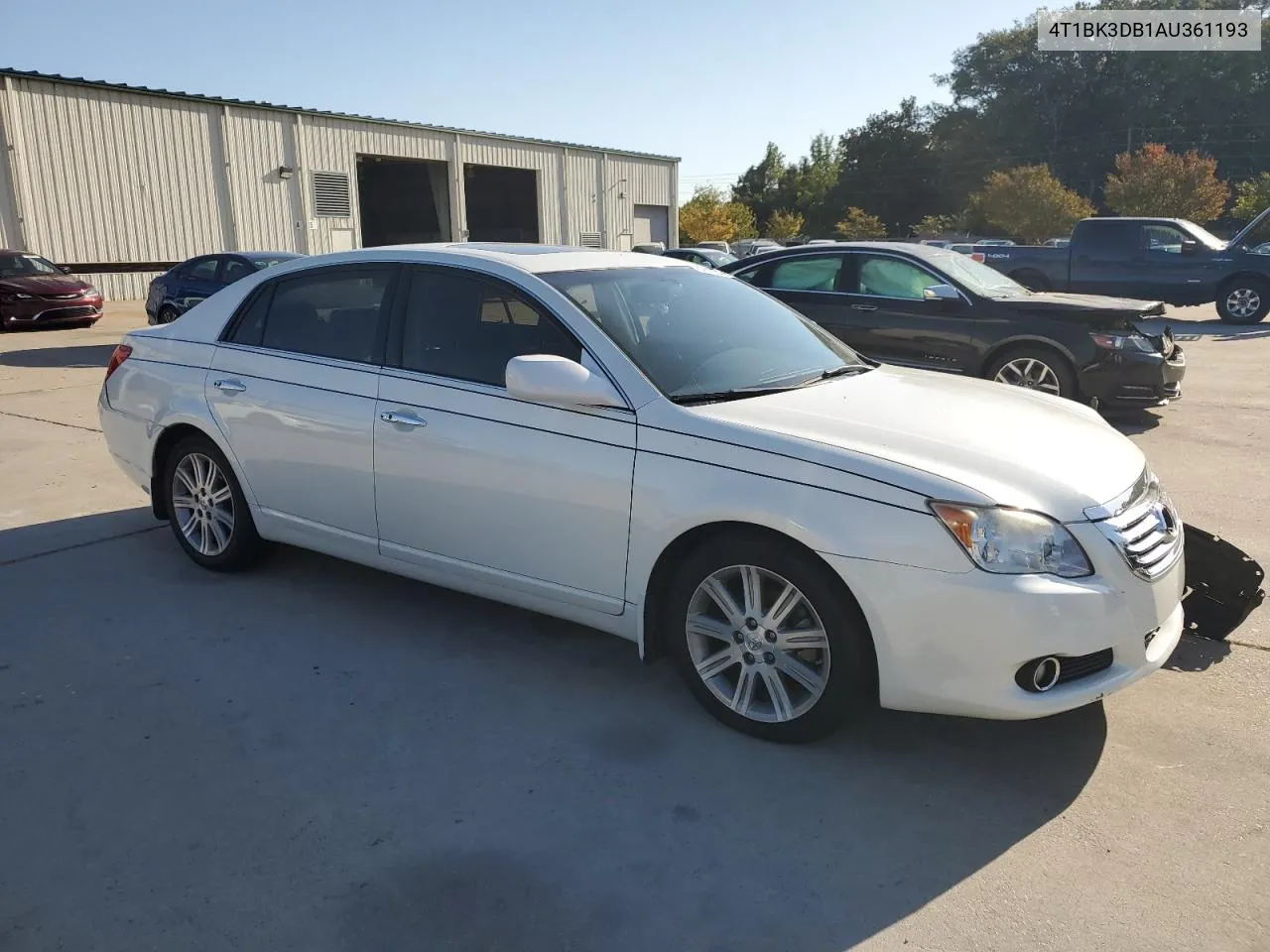 2010 Toyota Avalon Xl VIN: 4T1BK3DB1AU361193 Lot: 76280854