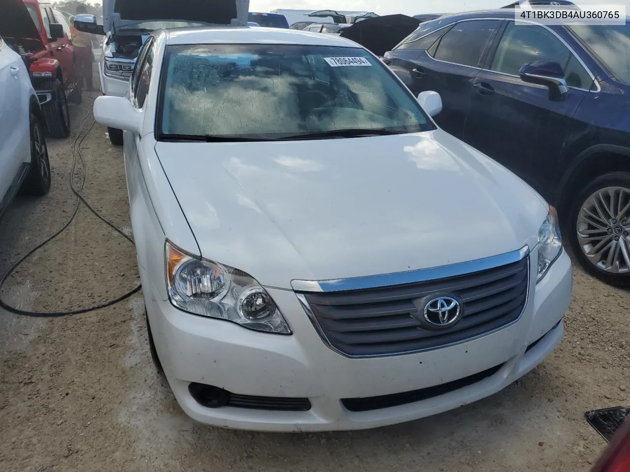 2010 Toyota Avalon Xl VIN: 4T1BK3DB4AU360765 Lot: 78064494