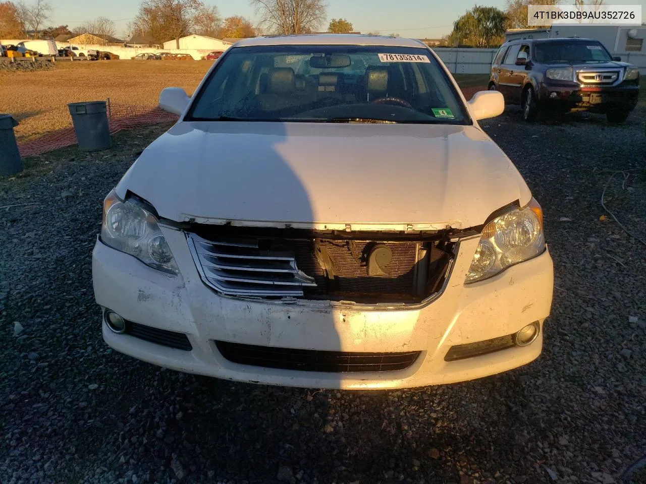 2010 Toyota Avalon Xl VIN: 4T1BK3DB9AU352726 Lot: 78135314