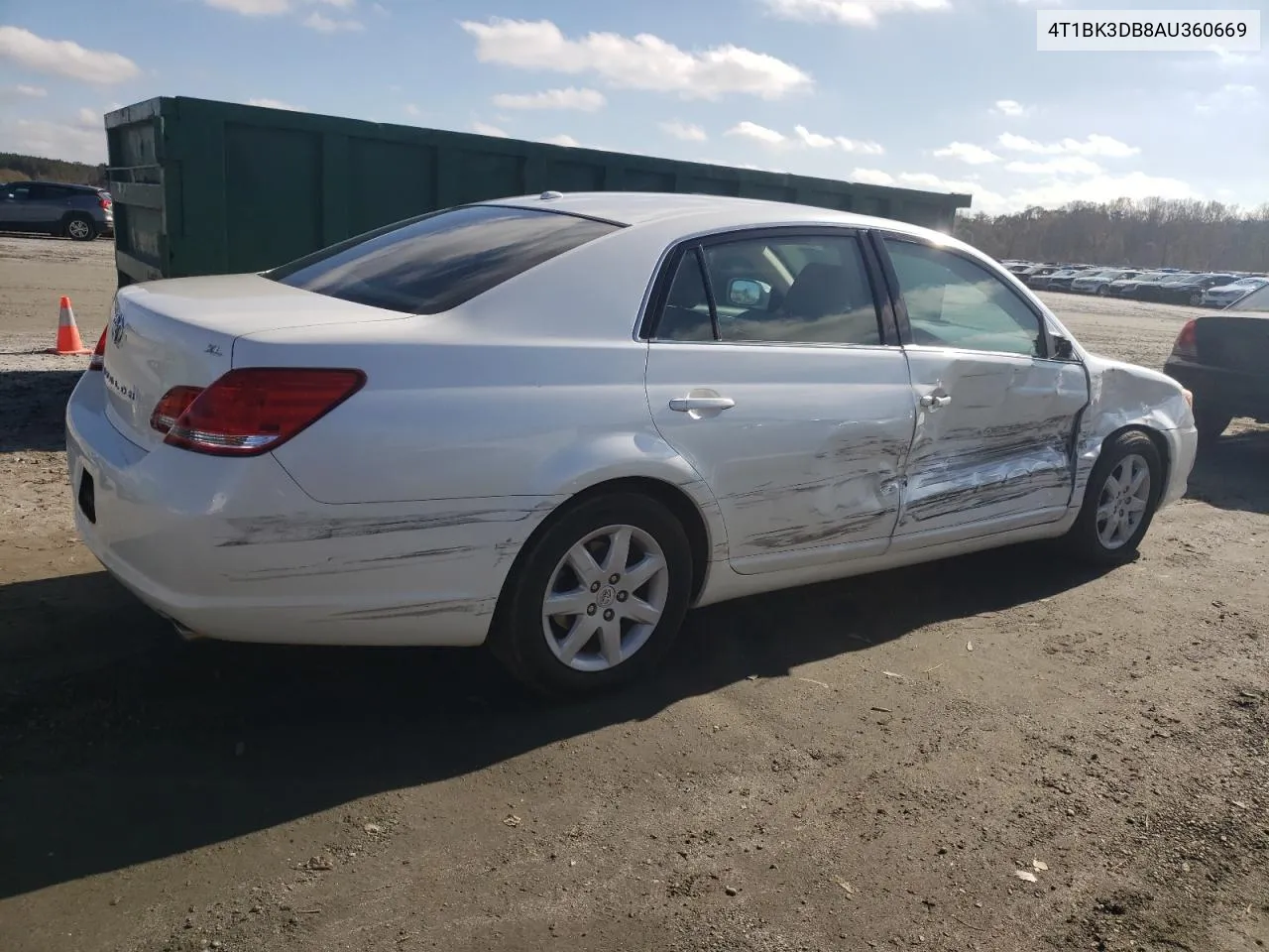 2010 Toyota Avalon Xl VIN: 4T1BK3DB8AU360669 Lot: 80135574