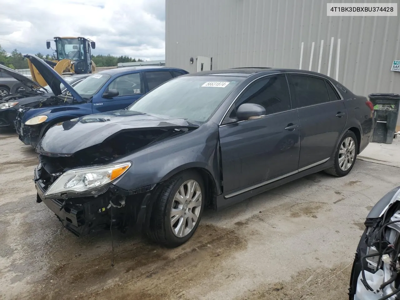 2011 Toyota Avalon Base VIN: 4T1BK3DBXBU374428 Lot: 56631874