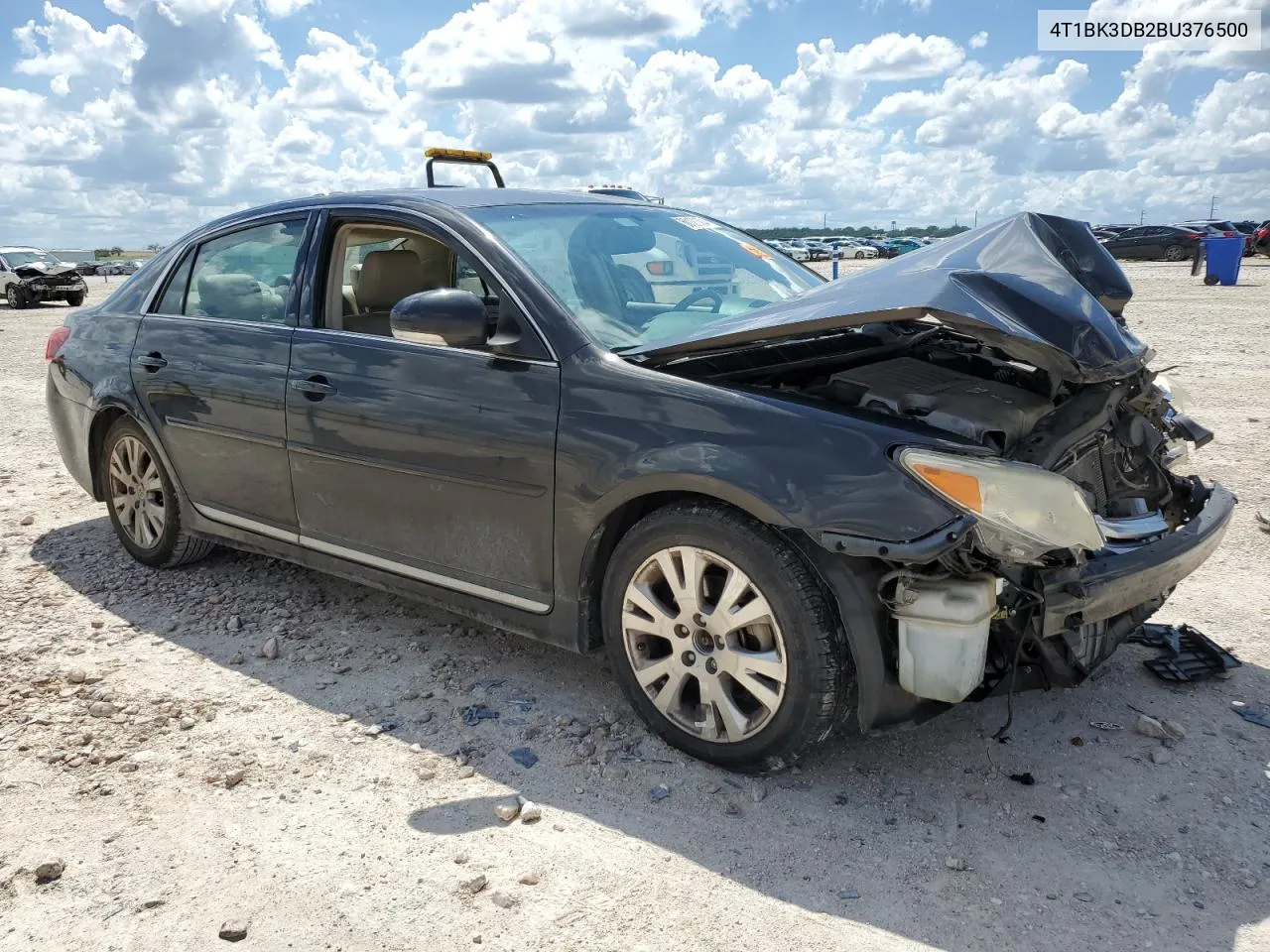 4T1BK3DB2BU376500 2011 Toyota Avalon Base