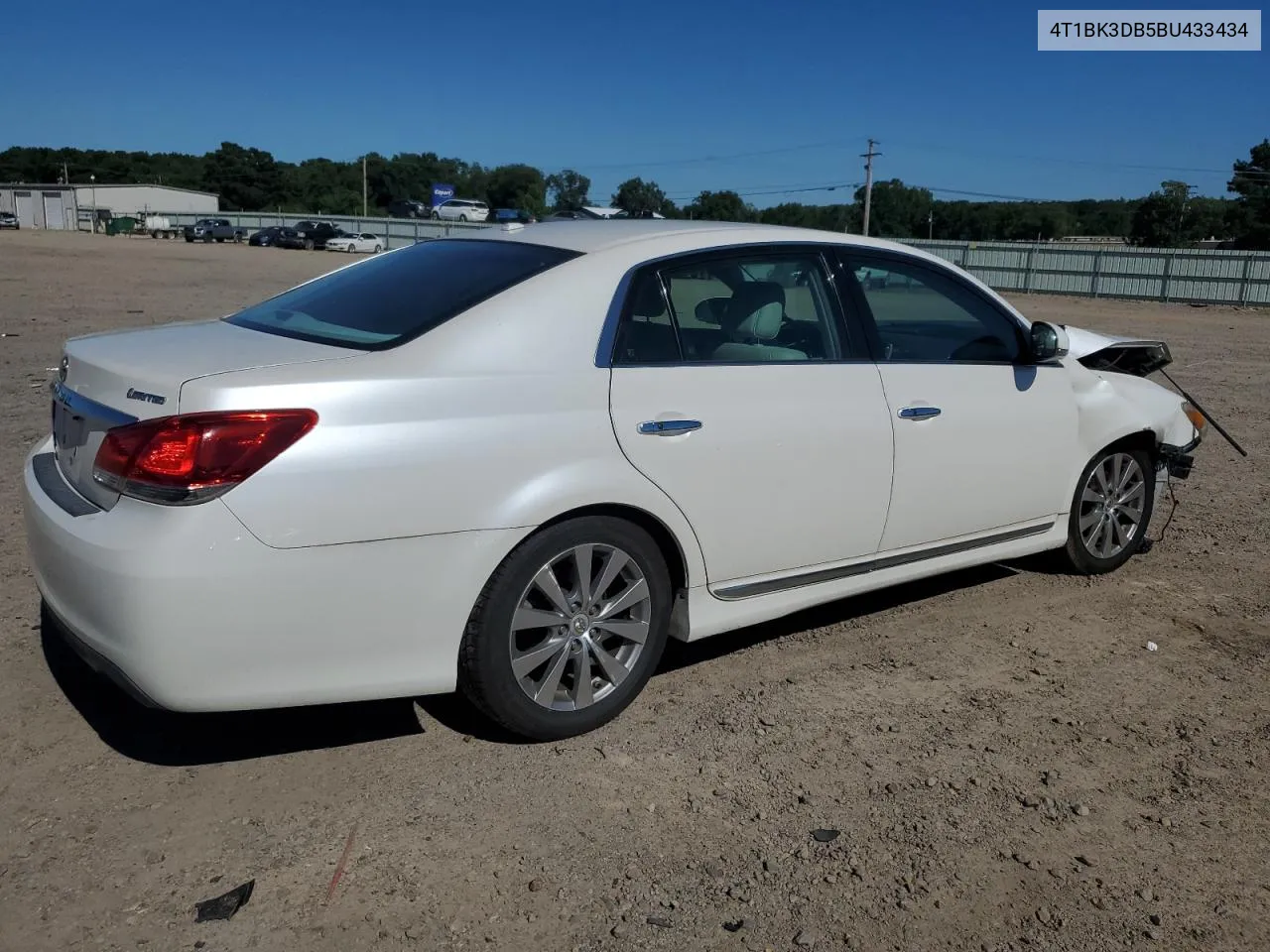 2011 Toyota Avalon Base VIN: 4T1BK3DB5BU433434 Lot: 60410014