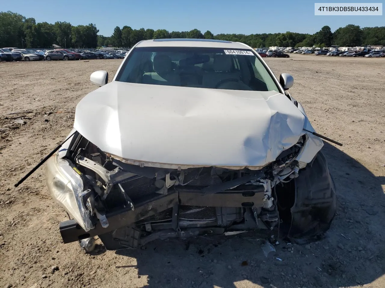 2011 Toyota Avalon Base VIN: 4T1BK3DB5BU433434 Lot: 60410014