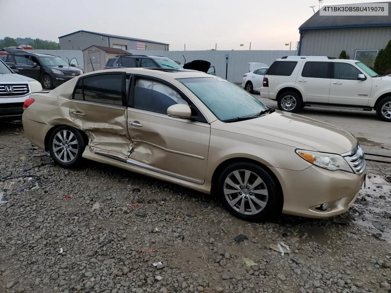 2011 Toyota Avalon Base VIN: 4T1BK3DB5BU419078 Lot: 60511444